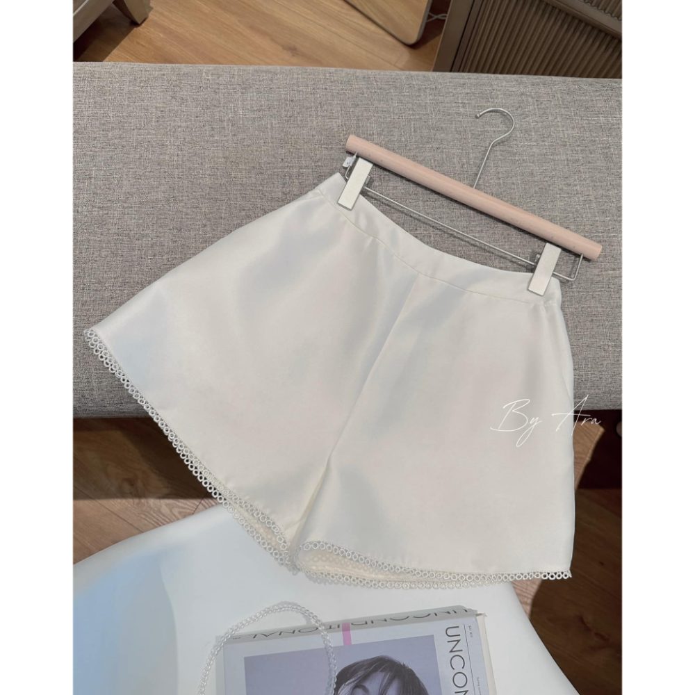Quần phồng tafta viền ren Q01 – 3
